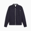 MMQ Zip Overshirt Men, New Navy, small-THA