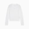 THE FAST RACE Women's Long Sleeve, PUMA White, small-AUS
