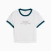 DOWNTOWN Graphic Baby Tee Women, PUMA White, small