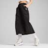 DOWNTOWN Women's Cargo Midi Skirt, PUMA Black, small-AUS