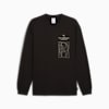 GRAPHICS "Working Dokument" Long Sleeve Men's Tee, PUMA Black, small-AUS