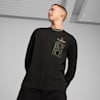GRAPHICS "Working Dokument" Long Sleeve Men's Tee, PUMA Black, small-AUS