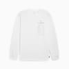 GRAPHICS "Working Dokument" Long Sleeve Men's Tee, PUMA White, small-AUS
