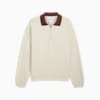 MMQ Quarter-Zip Crew, Alpine Snow, small