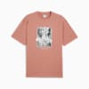 CLUB DE COURSE Graphic Tee Unisex, Deeva Peach, small-THA