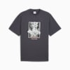 CLUB DE COURSE Graphic Tee Unisex, Galactic Gray, small-IDN