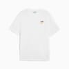 DOWNTOWN Men's Relaxed Graphic Tee, PUMA White-Bright Melon, small-NZL