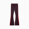 T7 Flared Leggings Women, Midnight Plum, small-SEA