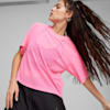 DARE TO Women's Mesh Tee, Fast Pink, small-THA