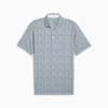 MATTR Soto Men's Golf Polo, White Glow-Pelé Yellow, small-AUS