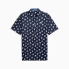 Pure Love Birdies Golf Polo Men, Deep Navy-White Glow, small-PHL