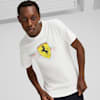 Scuderia Ferrari Race Big Shield Men's Tee, PUMA White, small-NZL