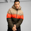Puffer Jacket Men, Dark Olive, small