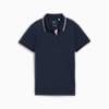 Pique Tipped Women's Short Sleeve Golf Polo, Deep Navy, small-AUS