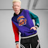 Felpa da basket con cappuccio Bandwagon Basketball da uomo, For All Time Red-Lapis Lazuli-Cold Green-PUMA Black, small