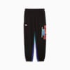 Bandwagon Basketball Sweat Pants Men, PUMA Black-Lapis Lazuli, small