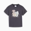 Camiseta PUMA x TROLLS Graphic para niños, Galactic Gray, small