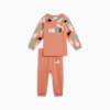 PUMA x PLAYMOBIL® Toddler Crew Jogger Set, Deeva Peach, small-NZL