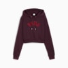 CLASSICS Relaxed Hoodie Women, Midnight Plum, small-SEA