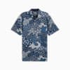 CLOUDSPUN Bloom Camo Men's Golf Polo, Deep Navy-Filtered Ash, small-AUS