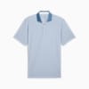 MATTR Century Men's Golf Polo, Blue Horizon-Mauved Out, small-AUS