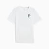 PUMA x PALM TREE CREW Glitch Graphic Tee Men, White Glow, small-IDN