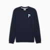 PUMA x PALM TREE CREW Glitch Graphic Men's Crew Top, Deep Navy, small-AUS