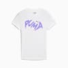 GRAPHICS Warped Tee Youth, PUMA White, small-AUS