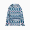 Fair Isle Men's Golf Hoodie, Blue Horizon-White Glow, small-AUS