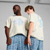 PUMA HOOPS x LAFRANCÉ Mosaic Men's Tee, Alpine Snow, small-AUS