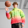 MELO 1Love Men's Basketball Jacket, Yellow Alert, small-AUS