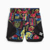 Short de basketball STEWIE TOKYO Femme, PUMA Black-AOP, small