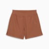 DARE TO Women's Flared Shorts, Brown Mushroom, small-PHL
