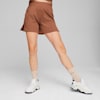 DARE TO Women's Flared Shorts, Brown Mushroom, small-PHL