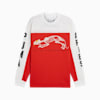 PUMA x ARIES Mesh Long Sleeve Top Unisex, For All Time Red, small-SEA