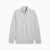 Boulder Quarter-Zip Men's Golf Top, Ash Gray, small-AUS