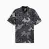 CLOUDSPUN Bloom Camo Men's Golf Polo, PUMA Black, small-AUS