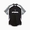 Relaxed Football Jersey Unisex, PUMA Black-Galactic Gray, small