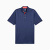 MATTR Tile Golf Polo Men, Blue Crystal-Deep Navy, small-SEA