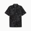MATTR Rose Men's Golf Polo, PUMA Black-Strong Gray, small-AUS