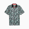 CLOUDSPUN Abstract Camo Golf Polo Herren, PUMA Black-Aquatic, small