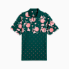 MATTR Freshly Picked Men's Golf Polo, Dark Myrtle-Pink Fruit, small-AUS