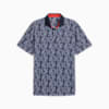 Pique Royal Men's Golf Polo, Deep Navy-White Glow, small-AUS