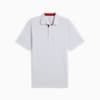Polo de golf MATTR Burgh Homme, White Glow-Deep Navy, small