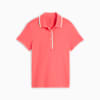 CLOUDSPUN Bridges Short Sleeve Women's Golf Polo, Peach Frost, small-NZL