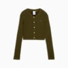 YONA Long Sleeve Knit Top Women, Olive Drab, small
