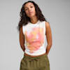 YONA Women's Graphic Top, PUMA White, small-AUS