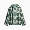 PALAIS ARTISAN Seersucker Jacket Men, Green Moon, small