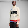 SPECIAL ITEMS Knit Moto Jacket Men, Alpine Snow, small