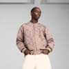 SPECIAL ITEMS Year of the Snake College Jacket Men, Coconut Crush-AOP, small